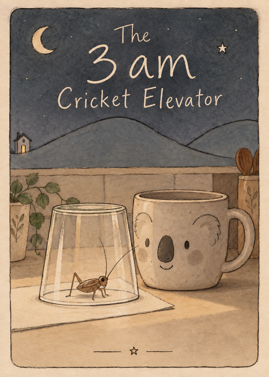 The 3 am Cricket Elevator: An Original Reading Room Fable + Audio