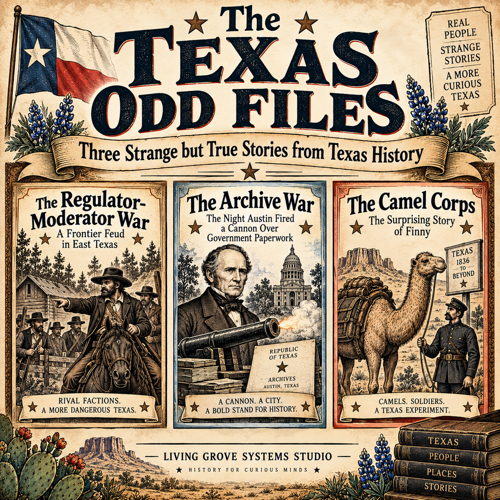 The Texas Odd Files: Three Strange but True Stories from Texas History