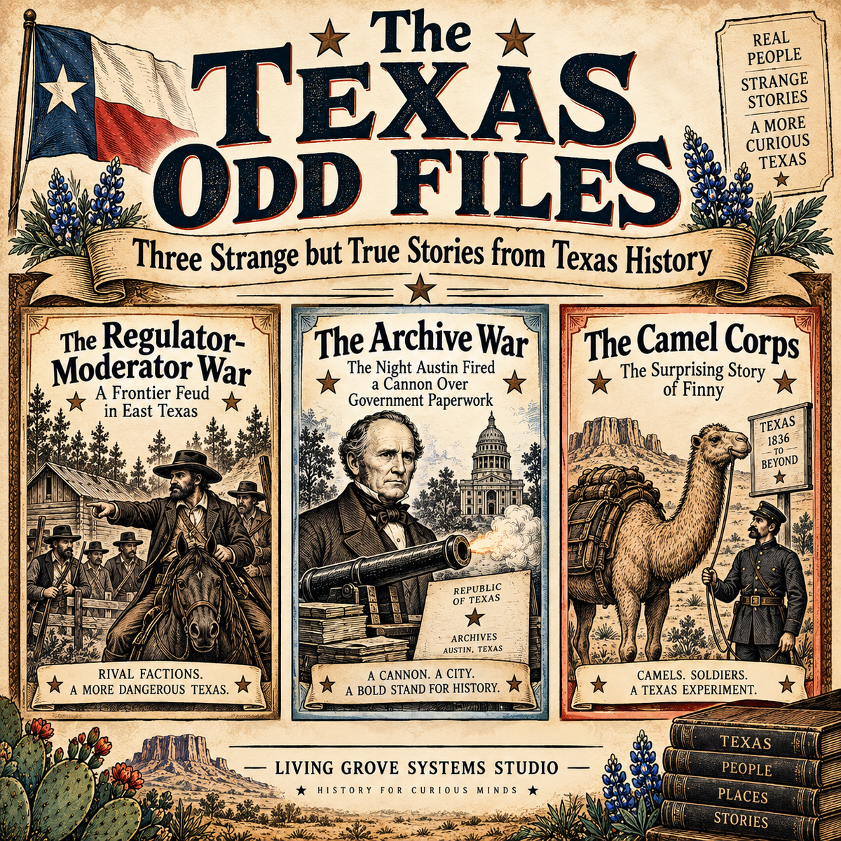 The Texas Odd Files: Three Strange but True Stories from Texas History