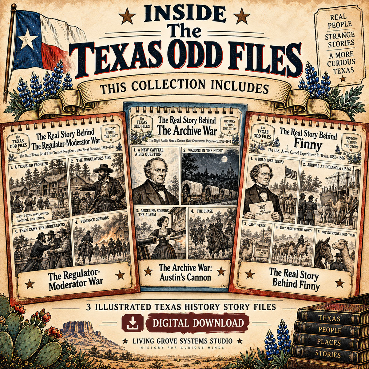 The Texas Odd Files: Three Strange but True Stories from Texas History