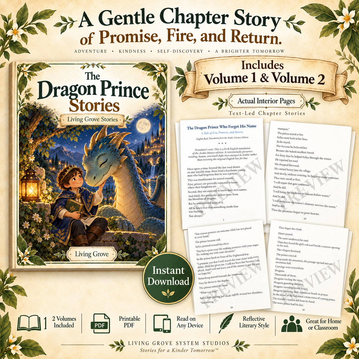 The Dragon Prince Stories vol. I + II