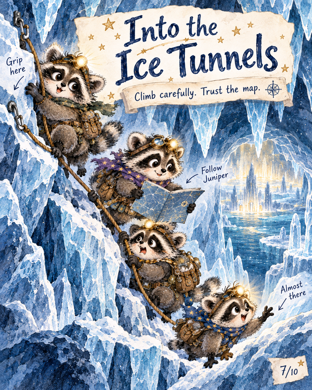 Europa’s Spaceship Raccoons | Illustrated Space Adventure for Kids