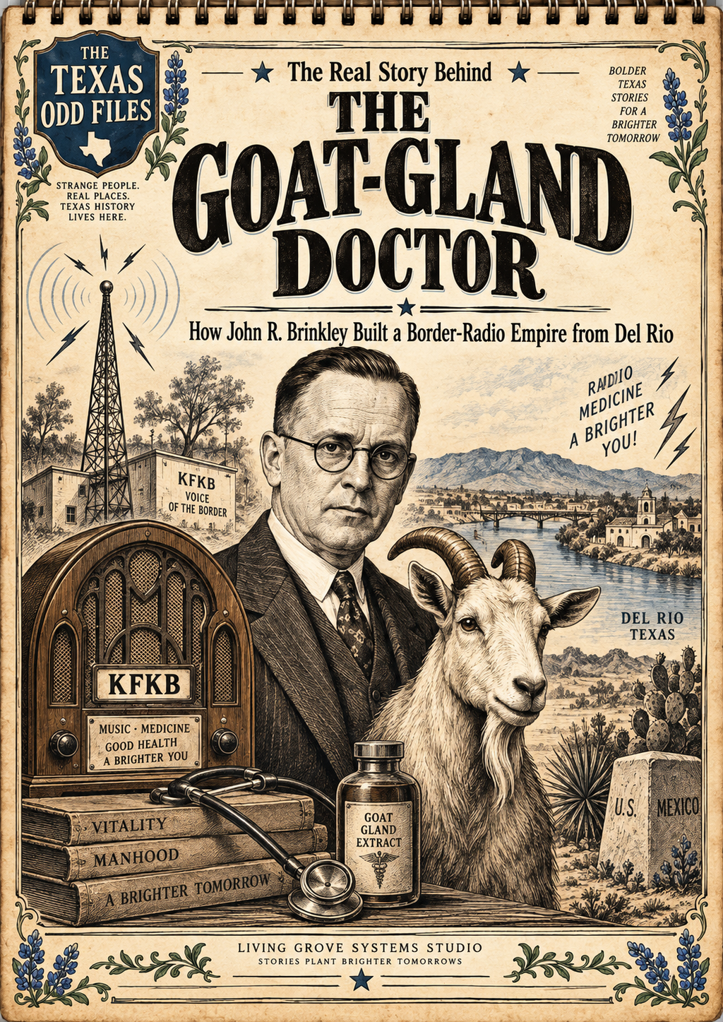 Texas Odd Files Volume II: feat. the Angel of Goliad, The Five Boats That Should Not Have Worked, and The Goat Gland Doctor