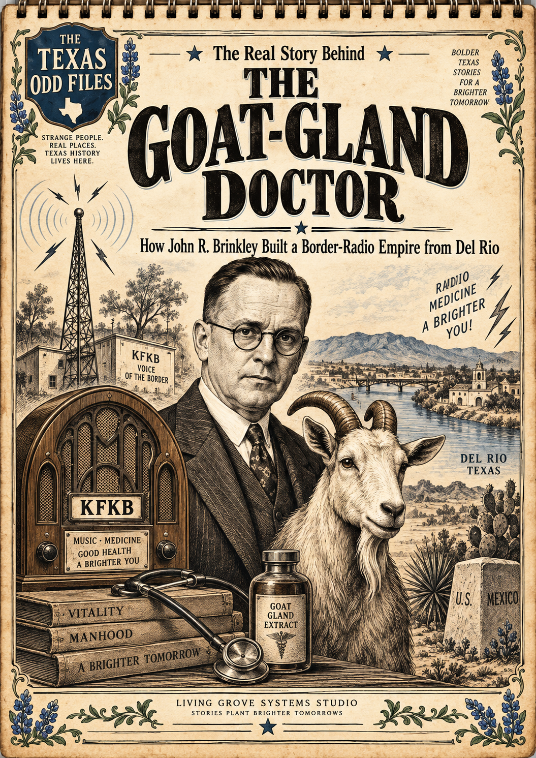 Texas Odd Files Volume II: feat. the Angel of Goliad, The Five Boats That Should Not Have Worked, and The Goat Gland Doctor
