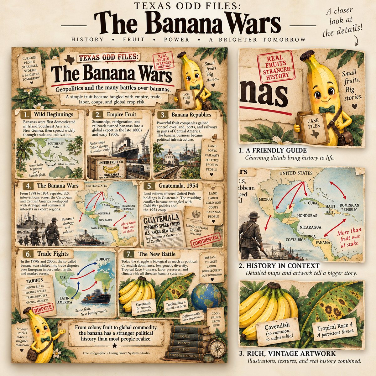 The Banana Wars: An Odd History of Fruit, Power & Trade