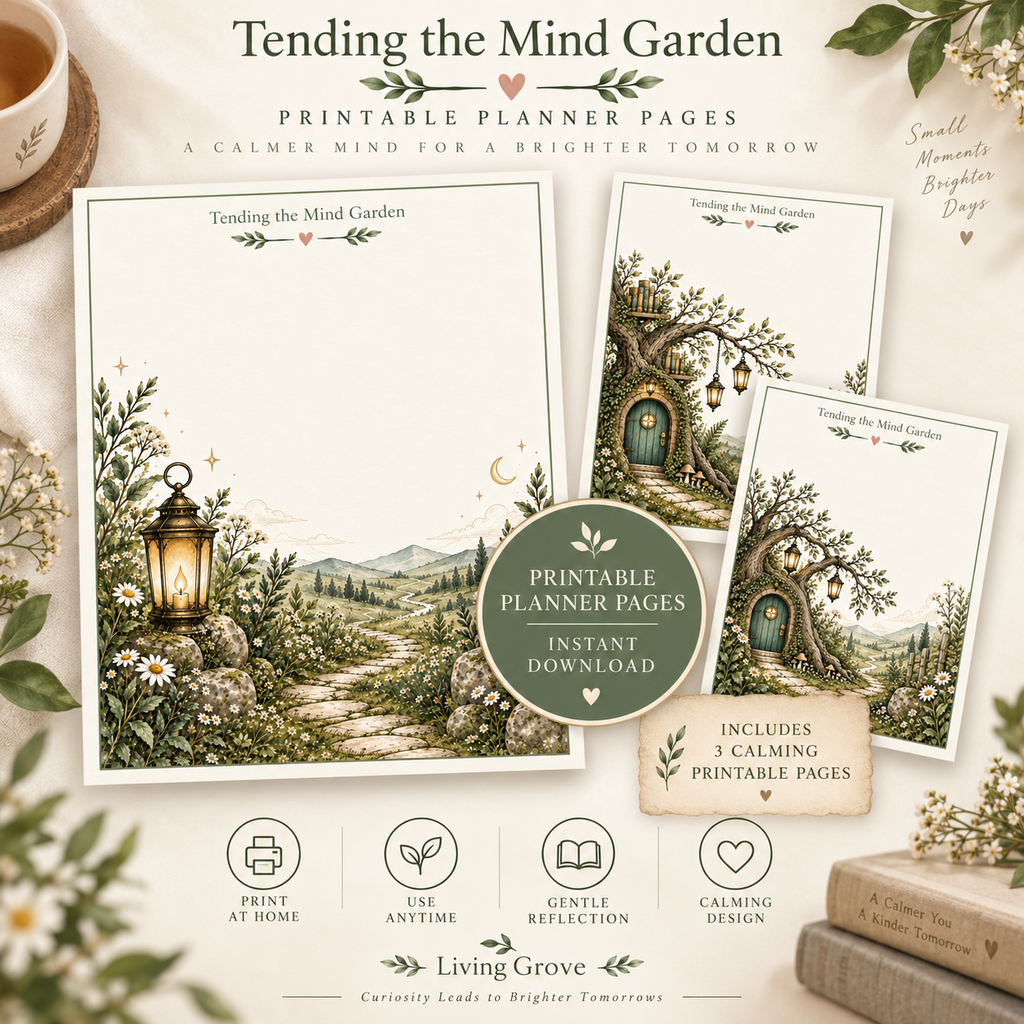 Quiet Places to Write | Story Tree Printable Stationery Set