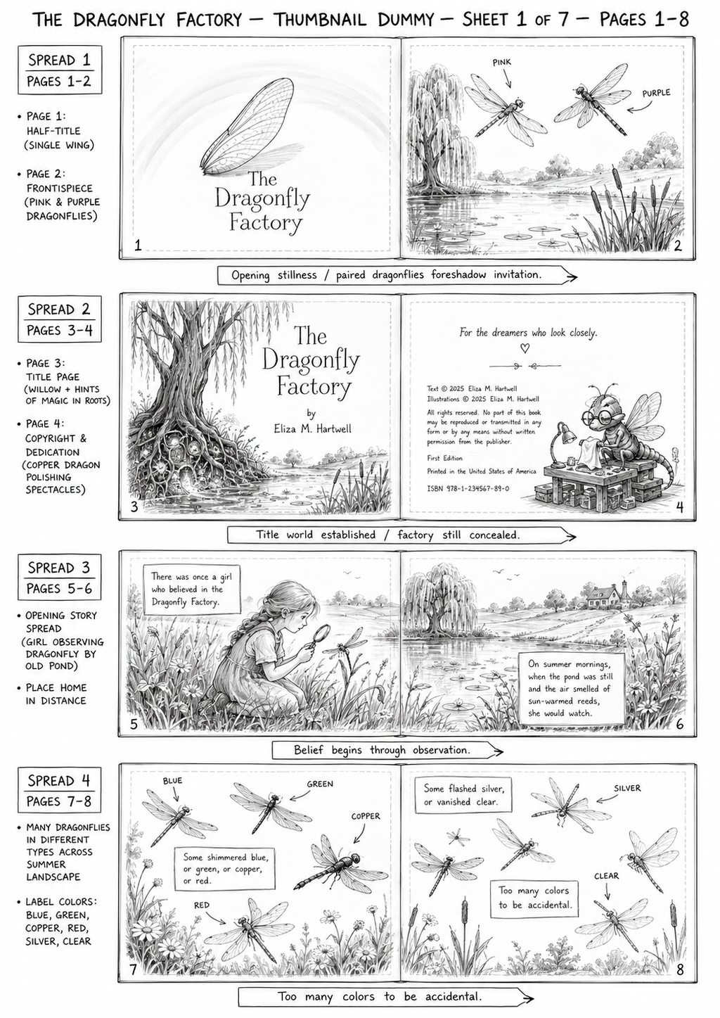 The Dragonfly Factory — An Illustrated Living Grove Story