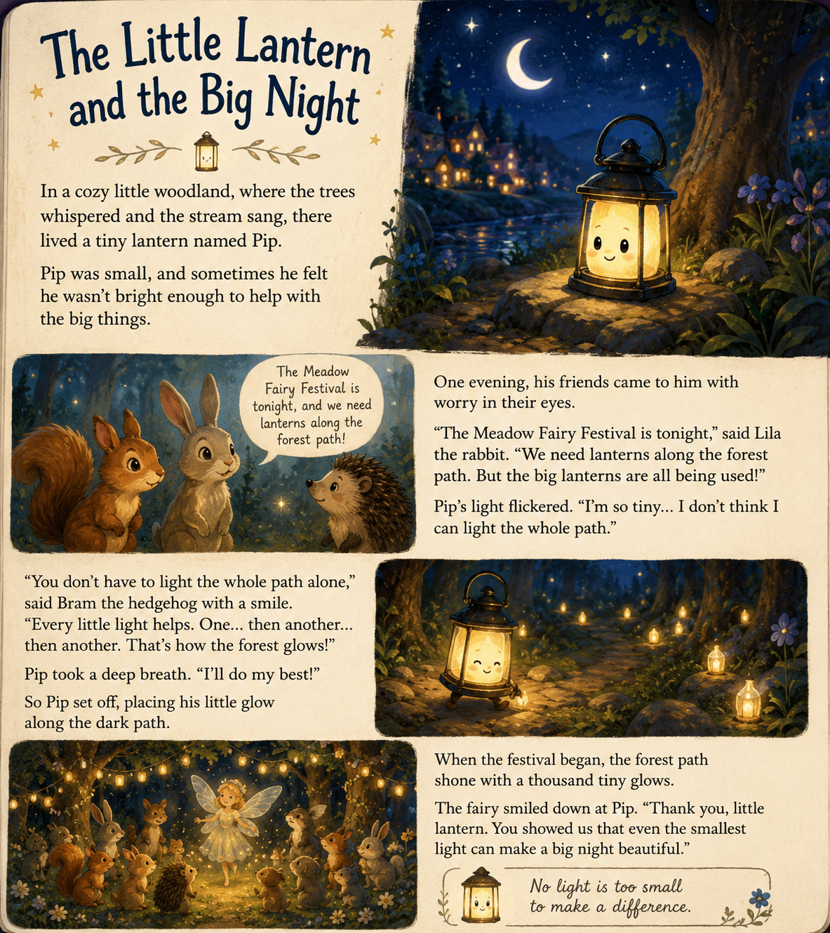 The Little Lantern and the Big Night